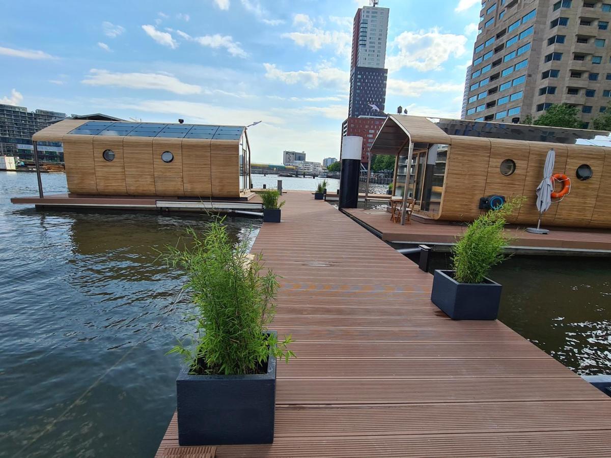 Wikkelboats At Floating Rotterdam Rijnhaven Βίλα Εξωτερικό φωτογραφία