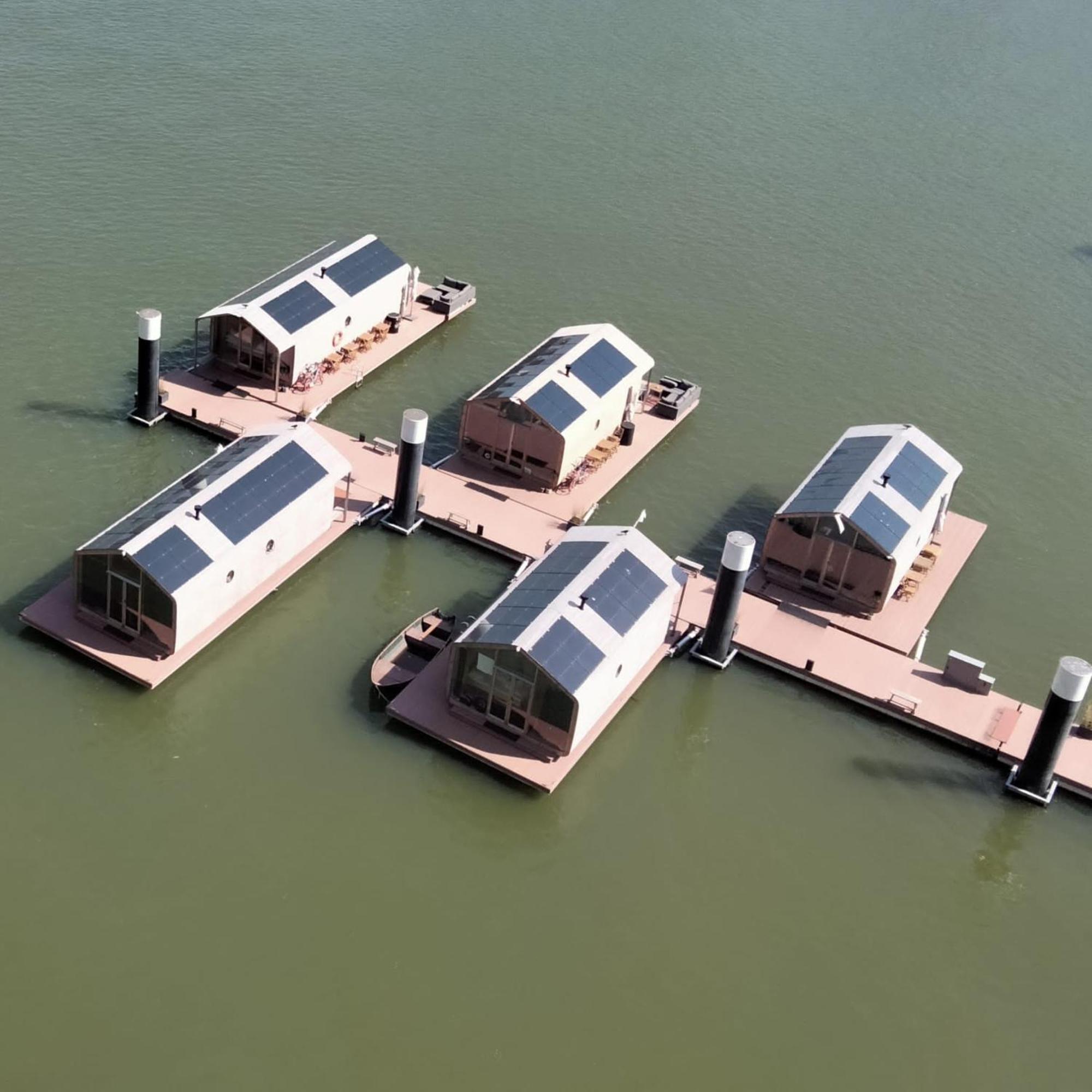 Wikkelboats At Floating Rotterdam Rijnhaven Βίλα Εξωτερικό φωτογραφία